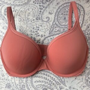 Victoria’s Secret Coral Women's Full Coverage T-Shirt Bra-32DD